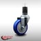 Service Caster 4'' SS Blue Poly Wheel Swivel 1-5/8'' Expanding Stem Caster SCC-SSEX20S414-PPUB-BLUE-158 - alternate 4